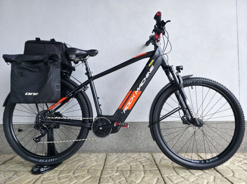 Elektrokolo Rock Machine Storm INT e90‑29" Touring 2022 500Wh – velikost L / Top stav