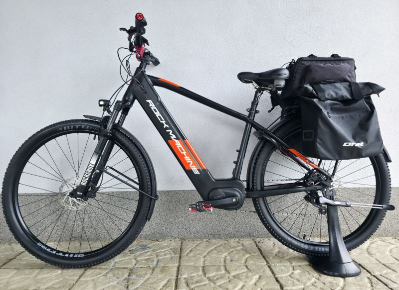 Elektrokolo Rock Machine Storm INT e90‑29" Touring 2022 500Wh – velikost L / Top stav