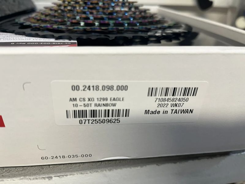 kazeta SRAM XX1 Rainbow 10-50T