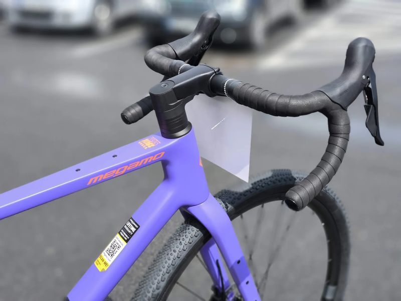 !!!NOVÝ!!! Karbonový gravel Megamo West 15 - Malva. Shimano GRX, vel. M a L