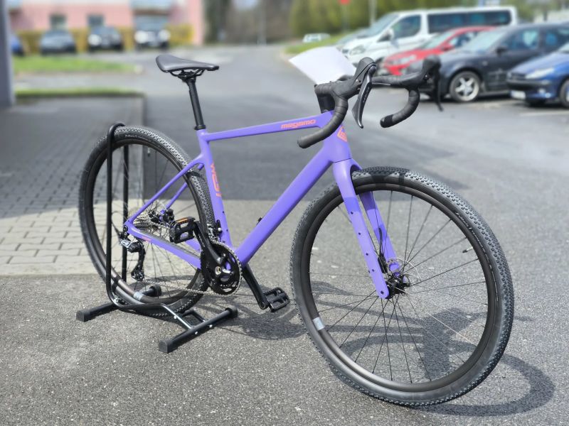 !!!NOVÝ!!! Karbonový gravel Megamo West 15 - Malva. Shimano GRX, vel. M a L