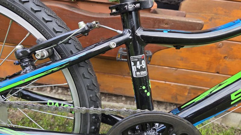 Dětské kolo 20" Superior Paint 4-9let postava 100-135cm jako NOVÉ.