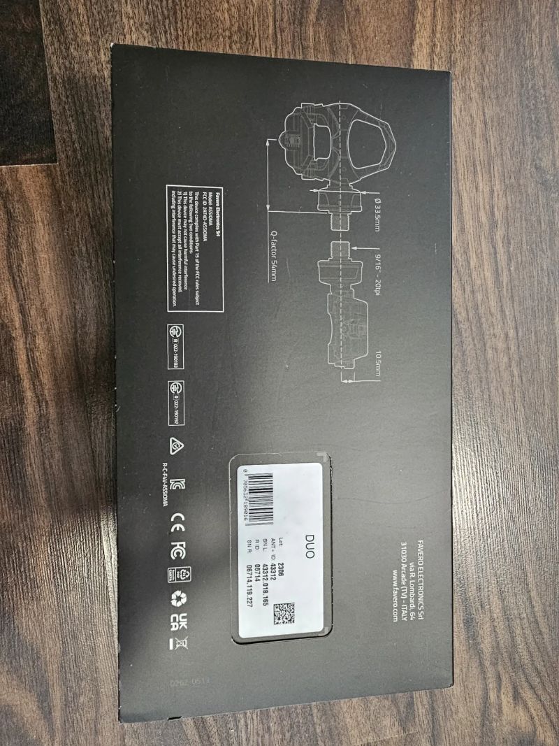 Powermetr Favero Assioma DUO