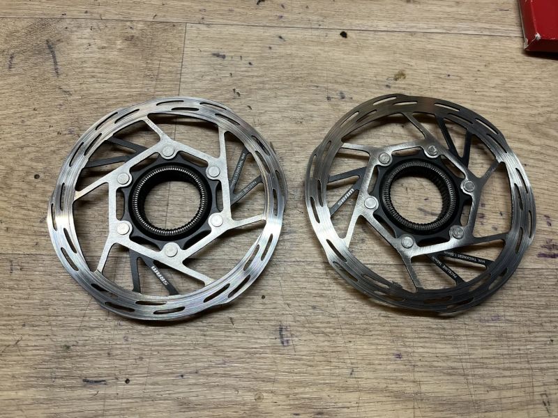 Brzdové kotouče Sram a Gafer - 140mm a 180mm