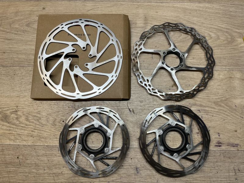 Brzdové kotouče Sram a Gafer - 140mm a 180mm