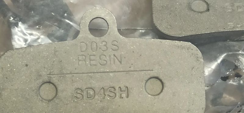 Polymerové destičky Shimano D03S 2 páry 