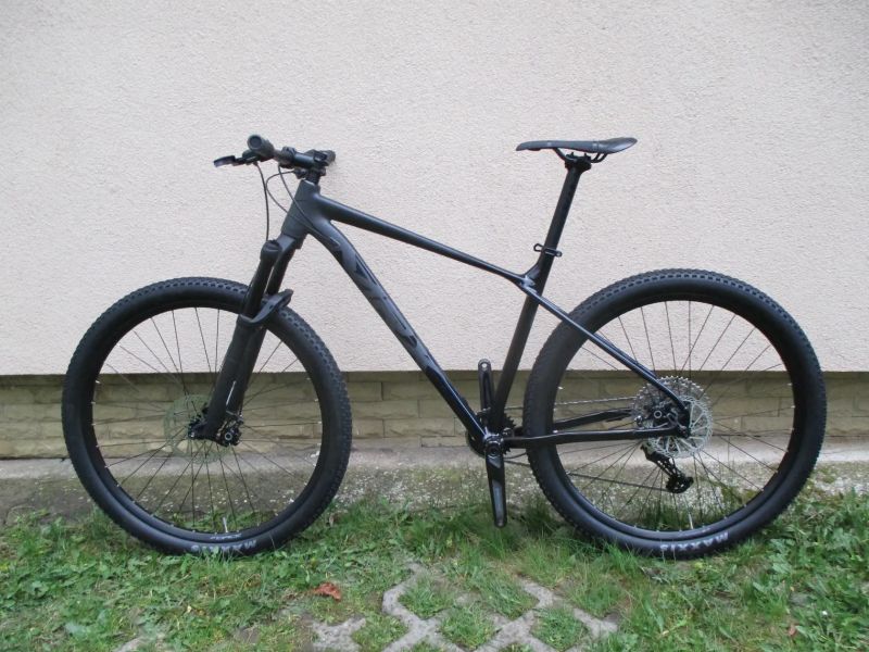 Nové lehké 29" kolo MRX ER25 19,5", vidlice Manitou Machete air, Shimano Deore 1x12, BOOST pevné osy