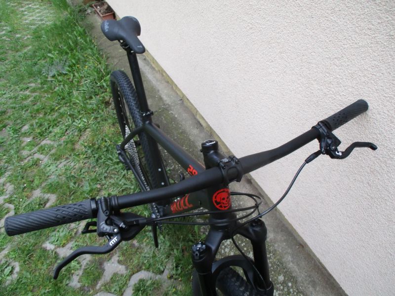 Nové lehké 29" kolo RB CR 19", vidlice Manitou Machete air, Shimano Deore 1x12, BOOST pevné osy