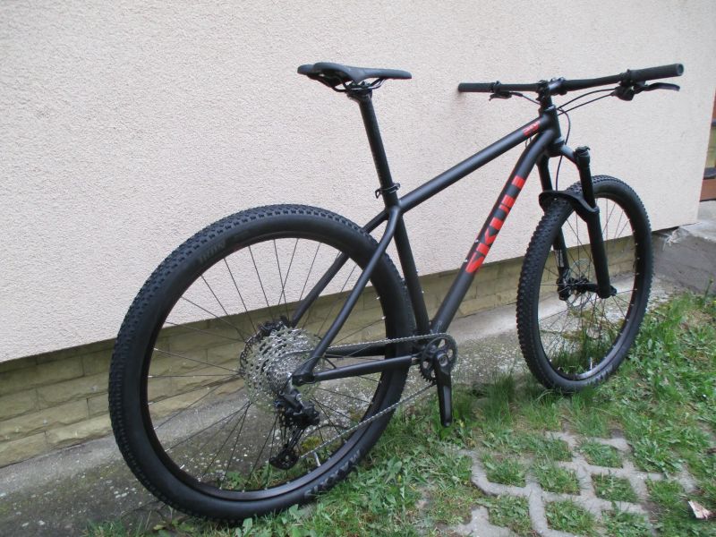 Nové lehké 29" kolo RB CR 19", vidlice Manitou Machete air, Shimano Deore 1x12, BOOST pevné osy