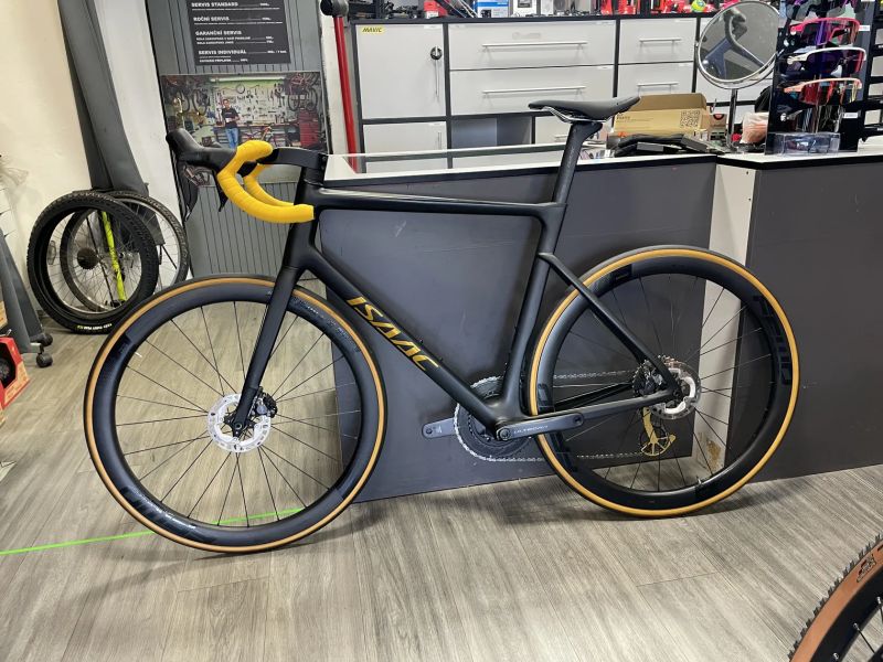 Isaac Boson 2025 Ultegra Di2 + Ryot44+Kogel, vel. 58cm-XL, předváděcí kolo