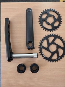 Kliky Prowheel MPX-11 (170 mm) + středové složení + převodník dle výběru