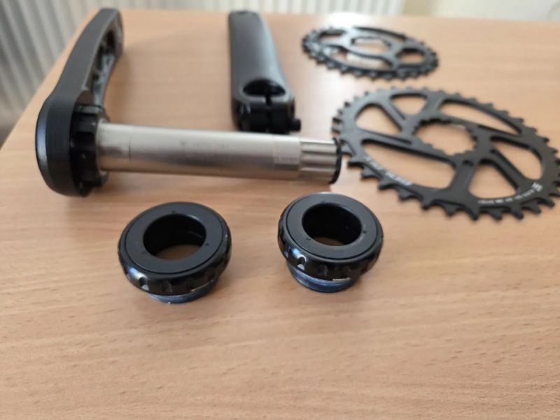 Kliky Prowheel MPX-11 (170 mm) + středové složení + převodník dle výběru