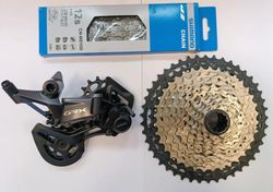 Shimano GRX 1x12 (přehazovačka + kazeta + řeťez)