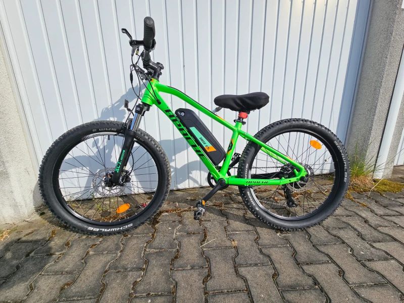 Dětské elektrokolo Apache 24 – nová baterie 522 Wh 