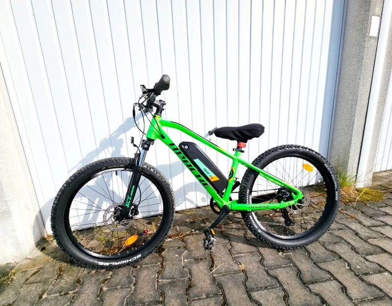 Dětské elektrokolo Apache 24 – nová baterie 522 Wh 