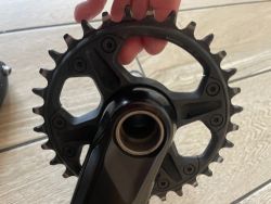 Kliky a převodní Shimano Deore M6120 175 mm