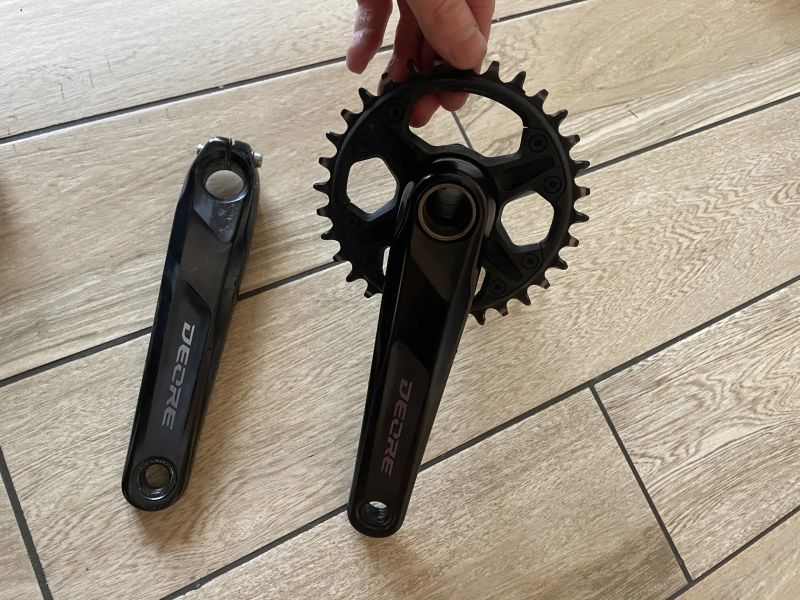 Kliky a převodní Shimano Deore M6120 175 mm