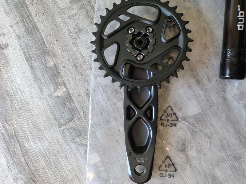 NOVÉ kliky Sram GX Lunar 170mm 32z DUB WIDE