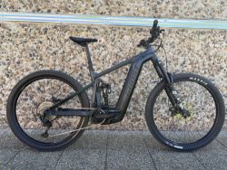  GHOST E-Riot AM AL 160/160 Universal B750 Grey/Black vel:M + další BATERIE BOSCH 750 wh bonus !!!