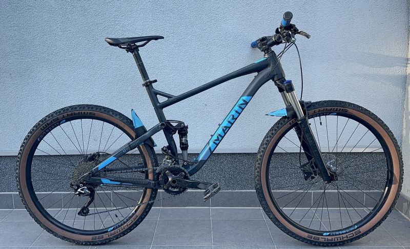 Celoodpružené horské kolo Marin Hawk Hill 27,5” , L