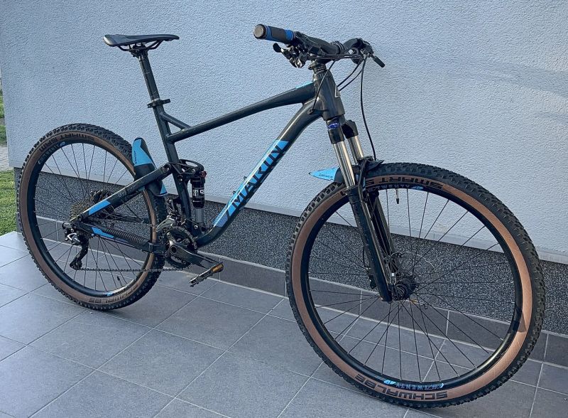 Celoodpružené horské kolo Marin Hawk Hill 27,5” , L