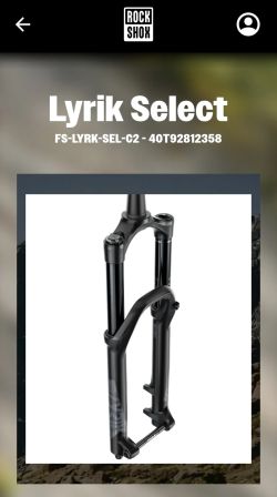 Vidlice Rock Shox Lyrik select