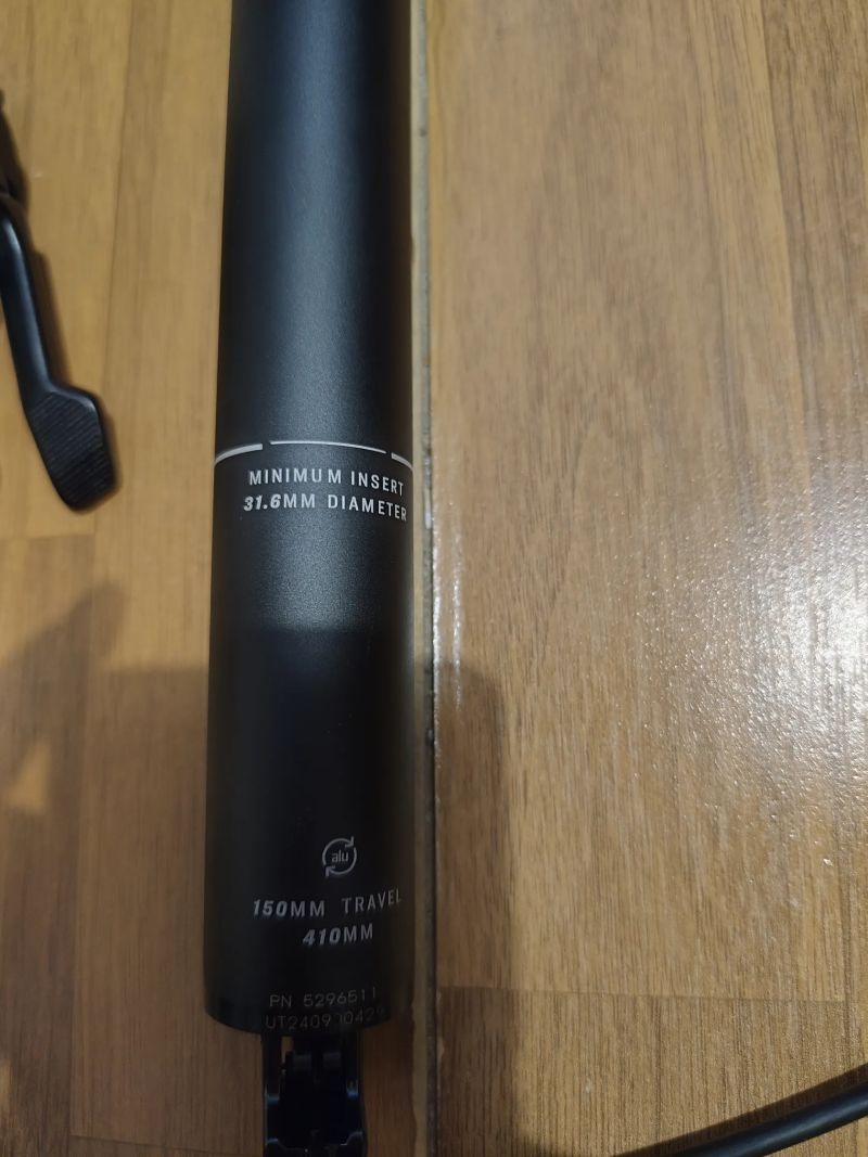 Teleskopická sedlovka Bontrager Line 31.6 + páčka 