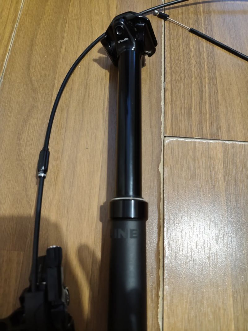 Teleskopická sedlovka Bontrager Line 31.6 + páčka 