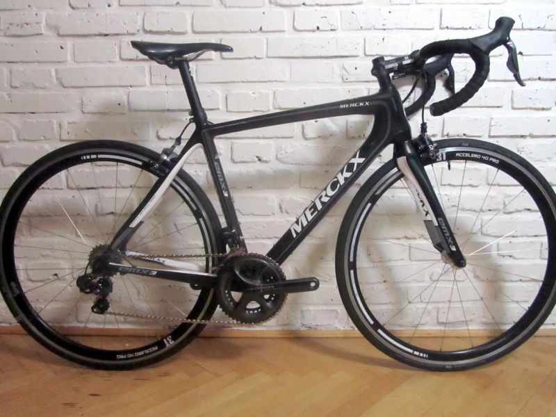 EDDY MERCKX EMX-3 na Shimano ULTEGRA Di2, 55cm. Zánovní. PC 120.000 Kč