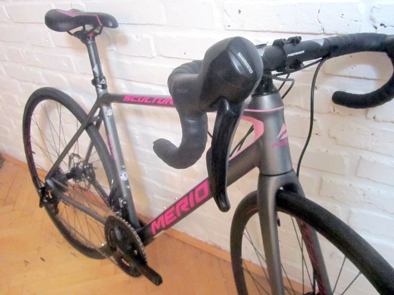 Dámská MERIDA SCULTURA 400 JULIET, na Shimano 105, vel S. Zánovní. 1ROK ZÁRUKA.