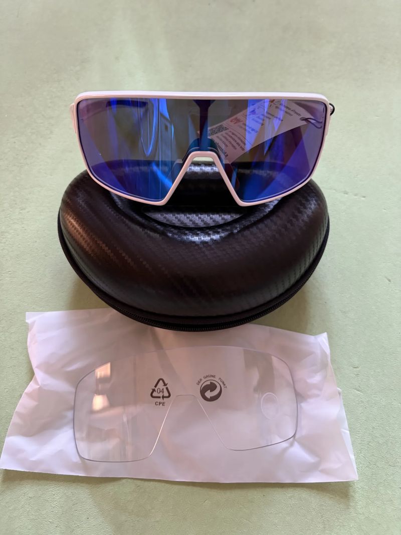 Brýle Salice 028RW bílé/modrá skla