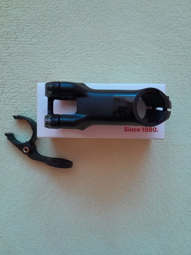 Představec Bontrager Kovee Pro, délka 80 mm, pro průměr řidítek 35 mm