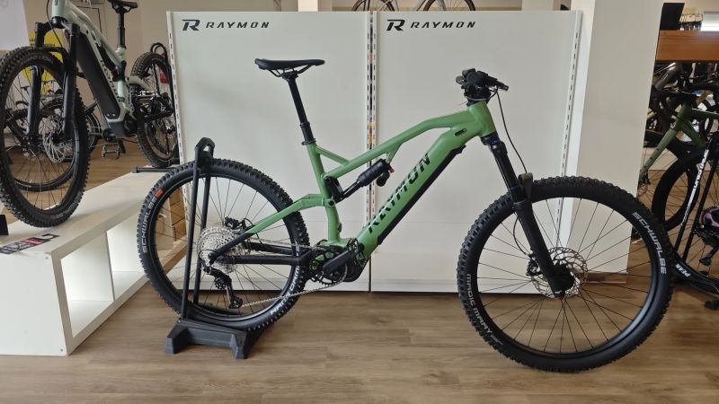 Raymon TrailRay 170 Green Black vel. L, XL, Nové kolo se zárukou ! Ušetříte 35 700 Kč !