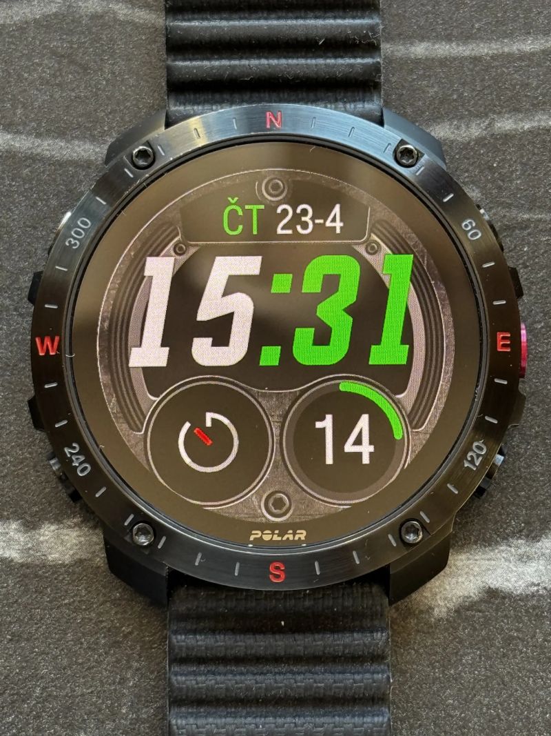 Polar Grit X2 Pro Night Black