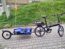 Skládačka Tern Link C8 s přívěsem 