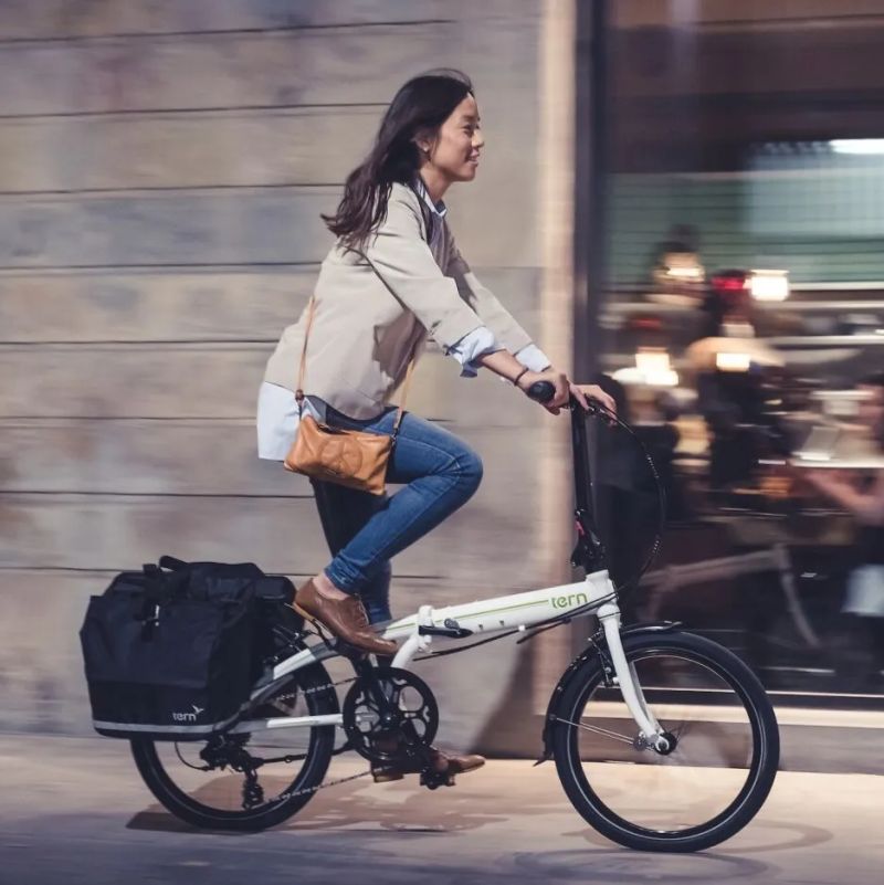 Skládačka Tern Link C8 s přívěsem 