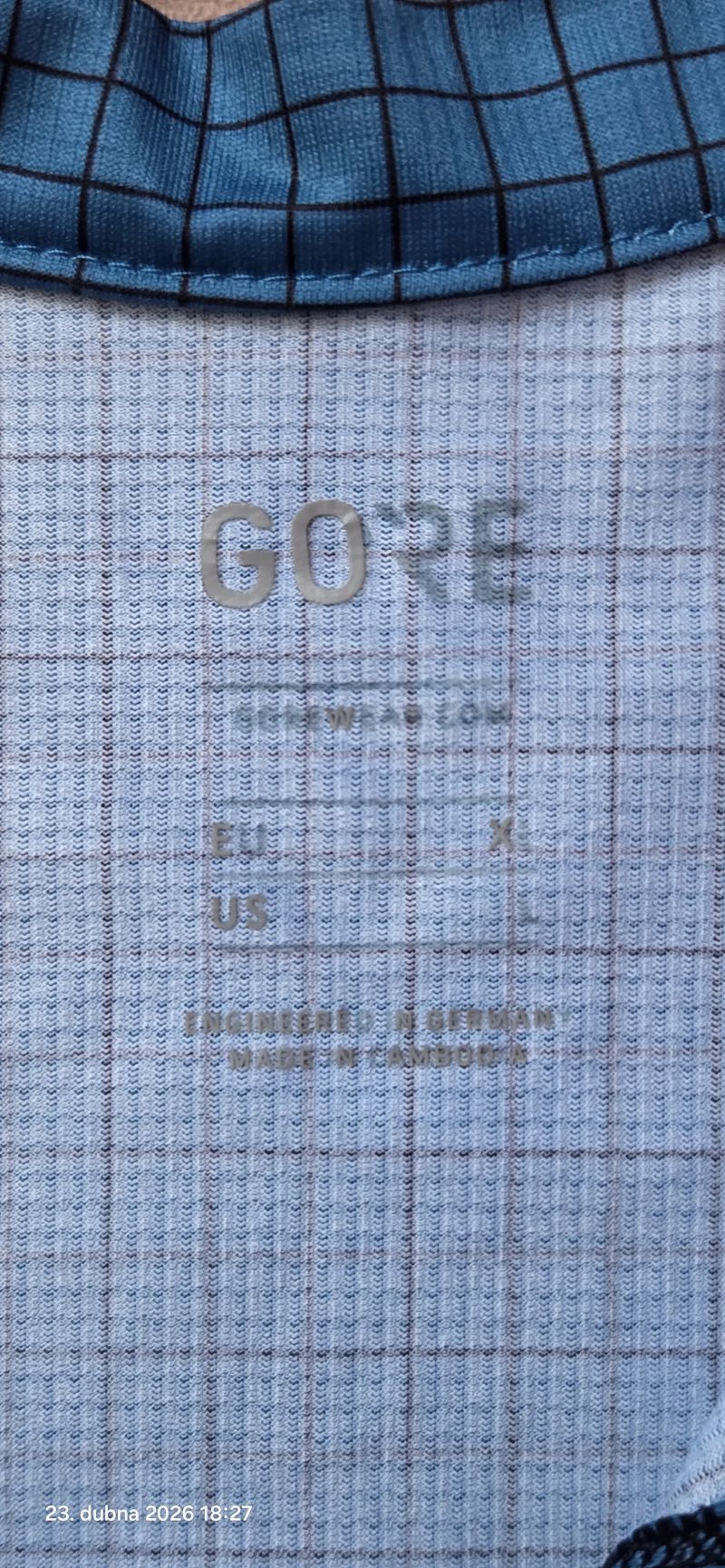 Gore Grid Fade Jersey - vel. XL - L