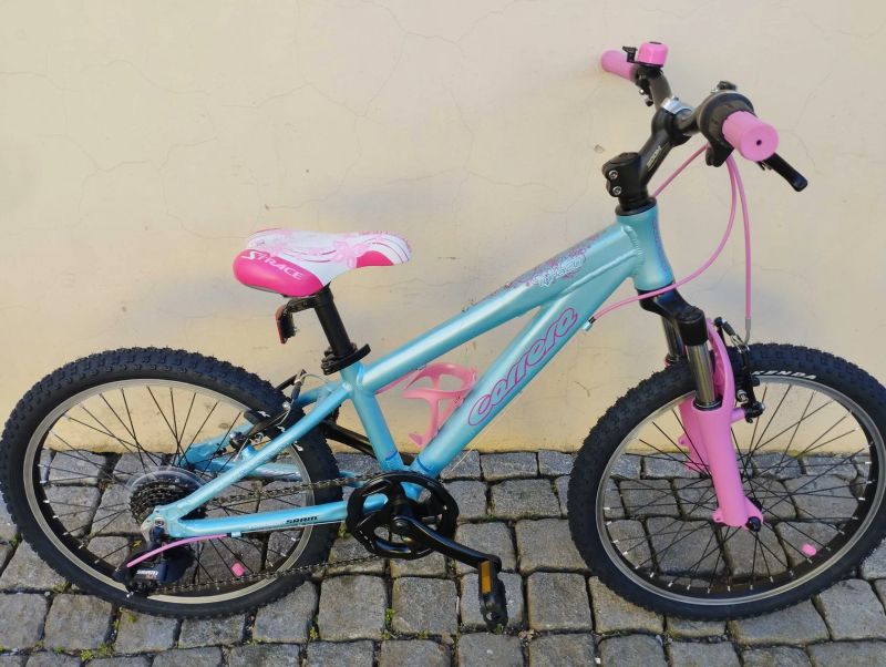 dětské kolo Carrera Luna 20 pro výšku 100-135cm, po servisu, jako nové