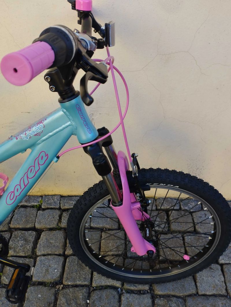 dětské kolo Carrera Luna 20 pro výšku 100-135cm, po servisu, jako nové