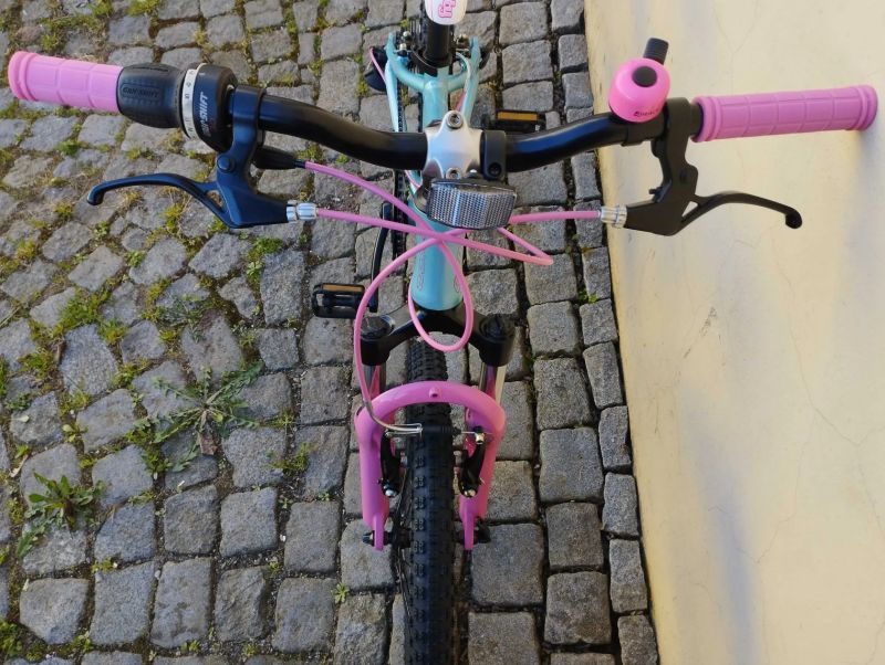 dětské kolo Carrera Luna 20 pro výšku 100-135cm, po servisu, jako nové