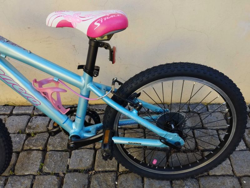 dětské kolo Carrera Luna 20 pro výšku 100-135cm, po servisu, jako nové