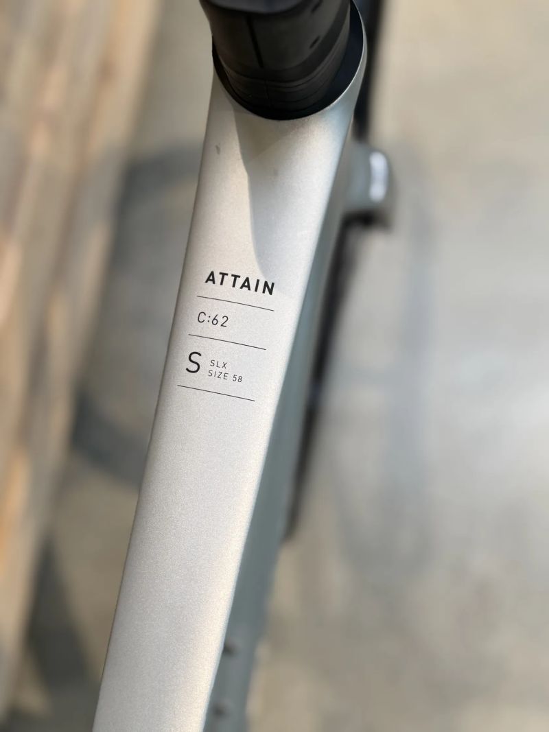 Cube Attain c62 SLX sleekgrey’n’prism 56,58,60