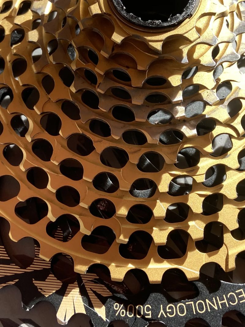 KAZETA SRAM EAGLE XX1 GOLD 10-50 KRÁTCE JETÁ