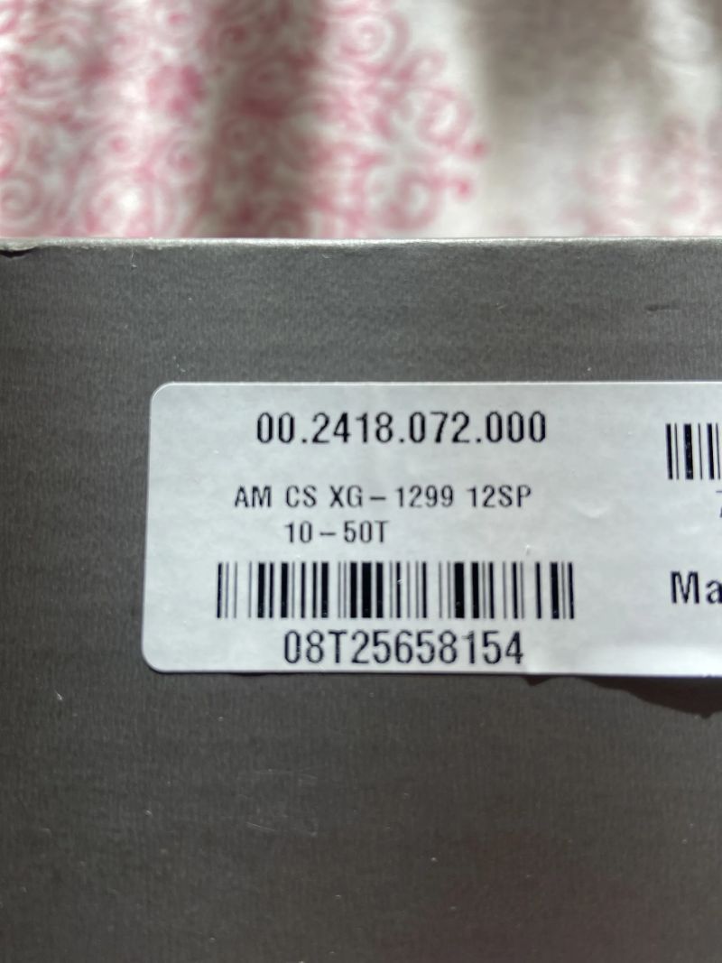 KAZETA SRAM EAGLE XX1 GOLD 10-50 KRÁTCE JETÁ