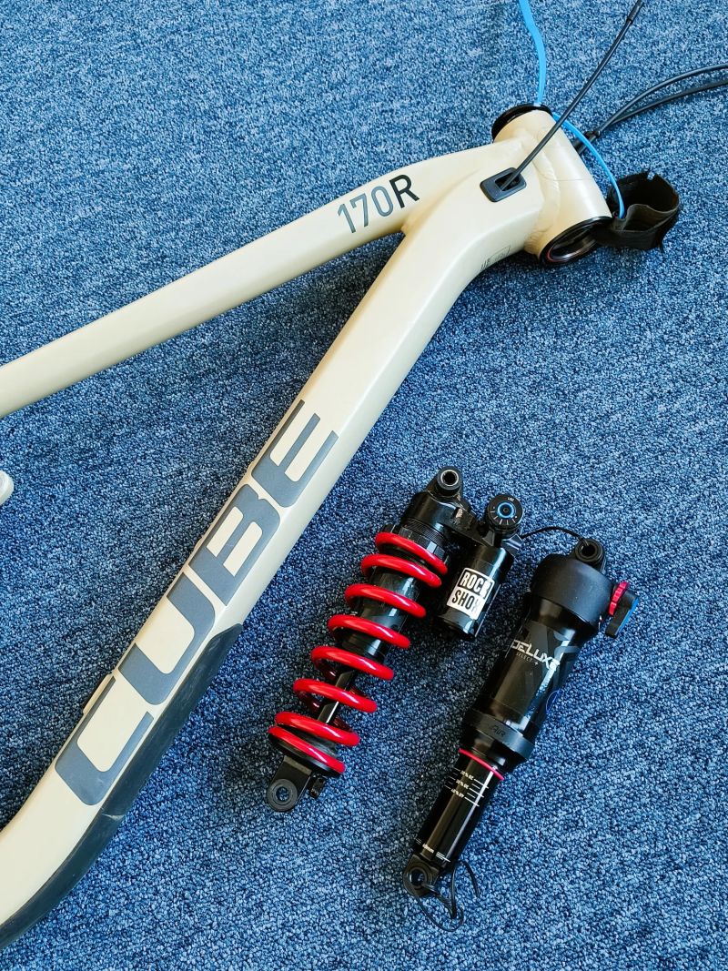 RÁM Cube Stereo 170R Race vel. M 29" 2022 zdihy 170/170 mm