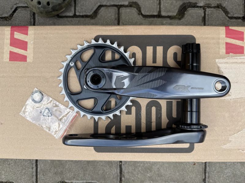 Nové kliky sram GX 175mm dub wide 32z převodník