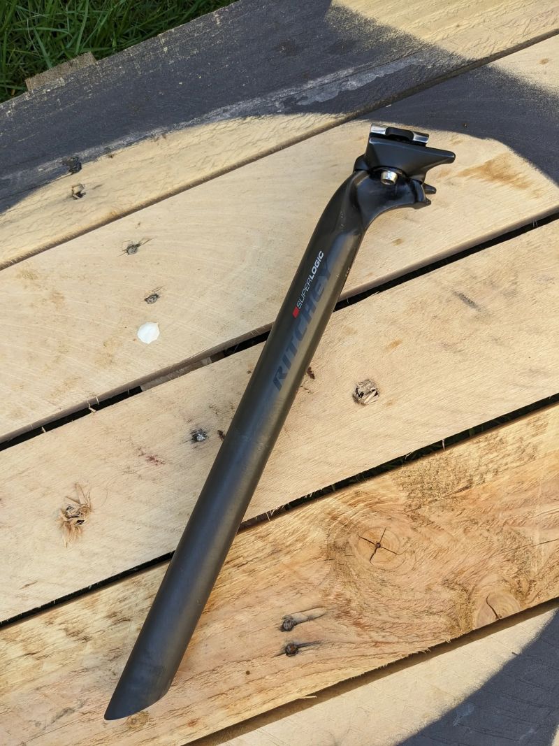 Karbonová sedlovka Ritchey Superlogic, 27.2, 140g