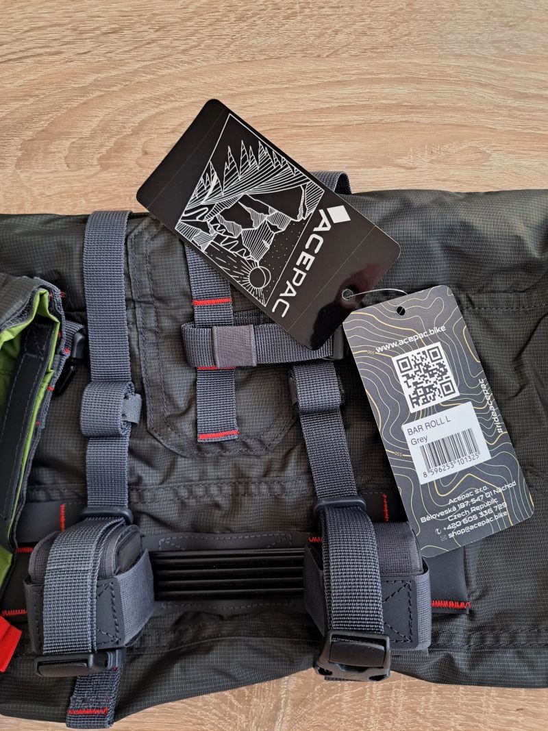 Brašna na řidítka Acepac Bar roll Nylon