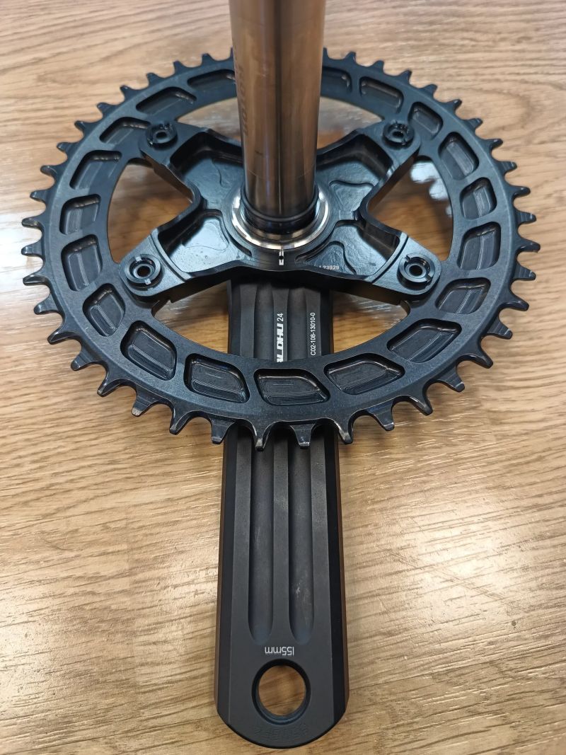 Rotor Aldhu24 Gravel 155 mm pro 1x12 (44z)