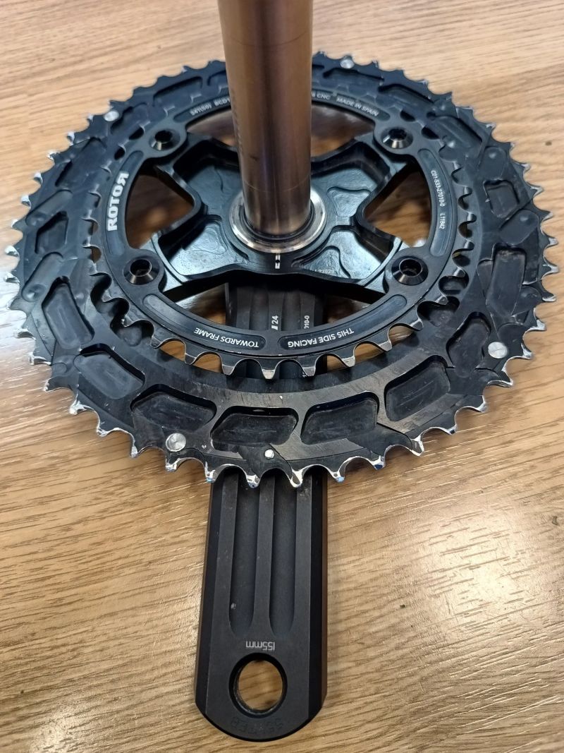 Rotor Aldhu24 2x12s Shimano (155 mm, 50/34z)